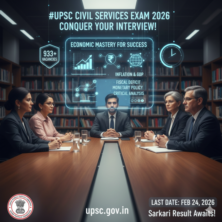 UPSC Civil Services Exam 2026: Conquer Your Interview – Economic Mastery for Success!