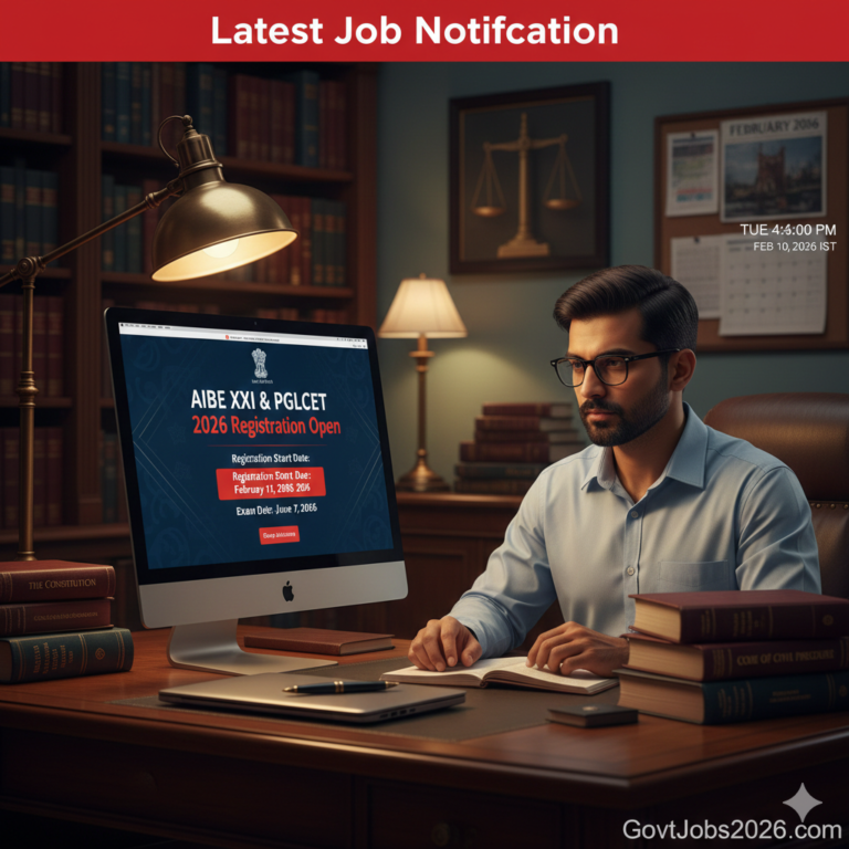 AIBE XXI Registration 2026: All India Bar Examination Notification Out – Apply Now!