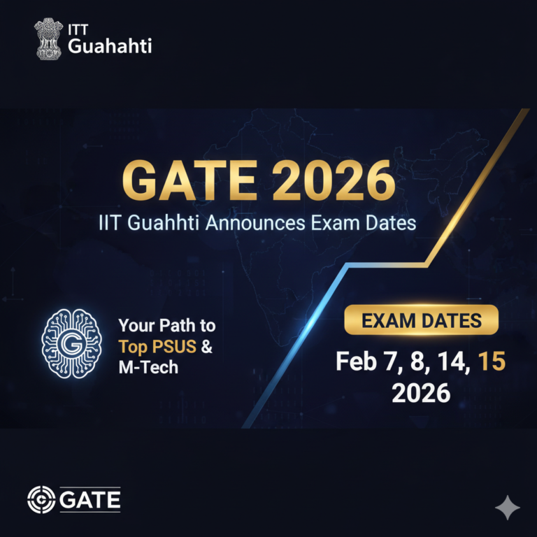 IIT Guwahati Announces GATE 2026 Exam Dates: Your Path to Top Govt Jobs 2026!