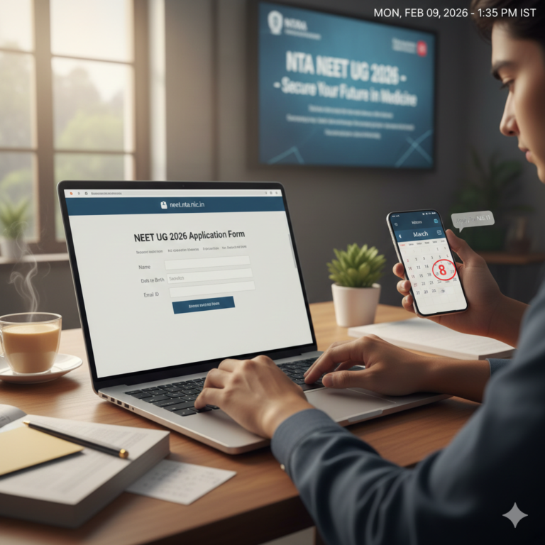 NTA NEET UG 2026 Registration Open: Secure Your Future in Medicine – Apply Before March 8!