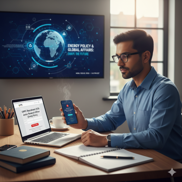 UPSC Junior Research Officer (Energy Policy) Recruitment 2026: Tackle Global Challenges!