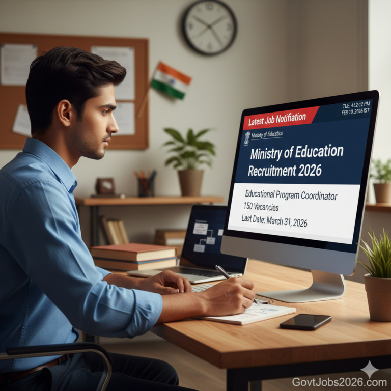 Ministry of Education Recruitment 2026: 150 Educational Program Coordinator Vacancies Open – Apply Now