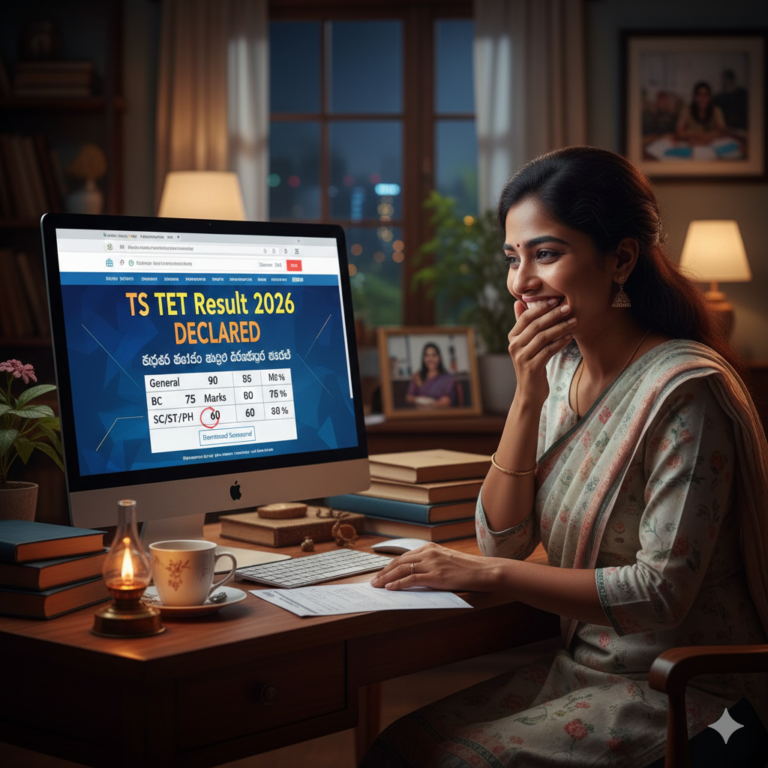 TS TET Result 2026 Declared: Your Gateway to Telangana Government Teaching Jobs!